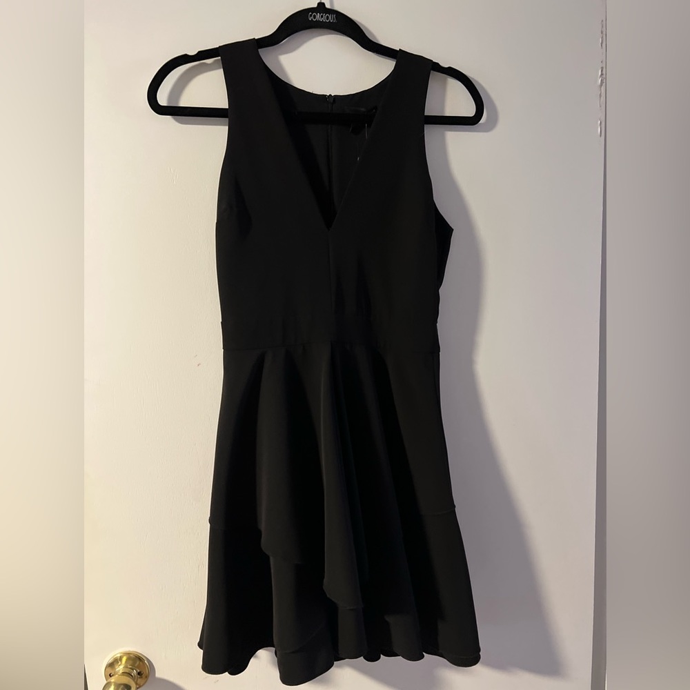 Black suit dress